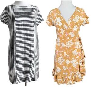 Bundle of 2 Madewell and Billabong Women’s Dresses